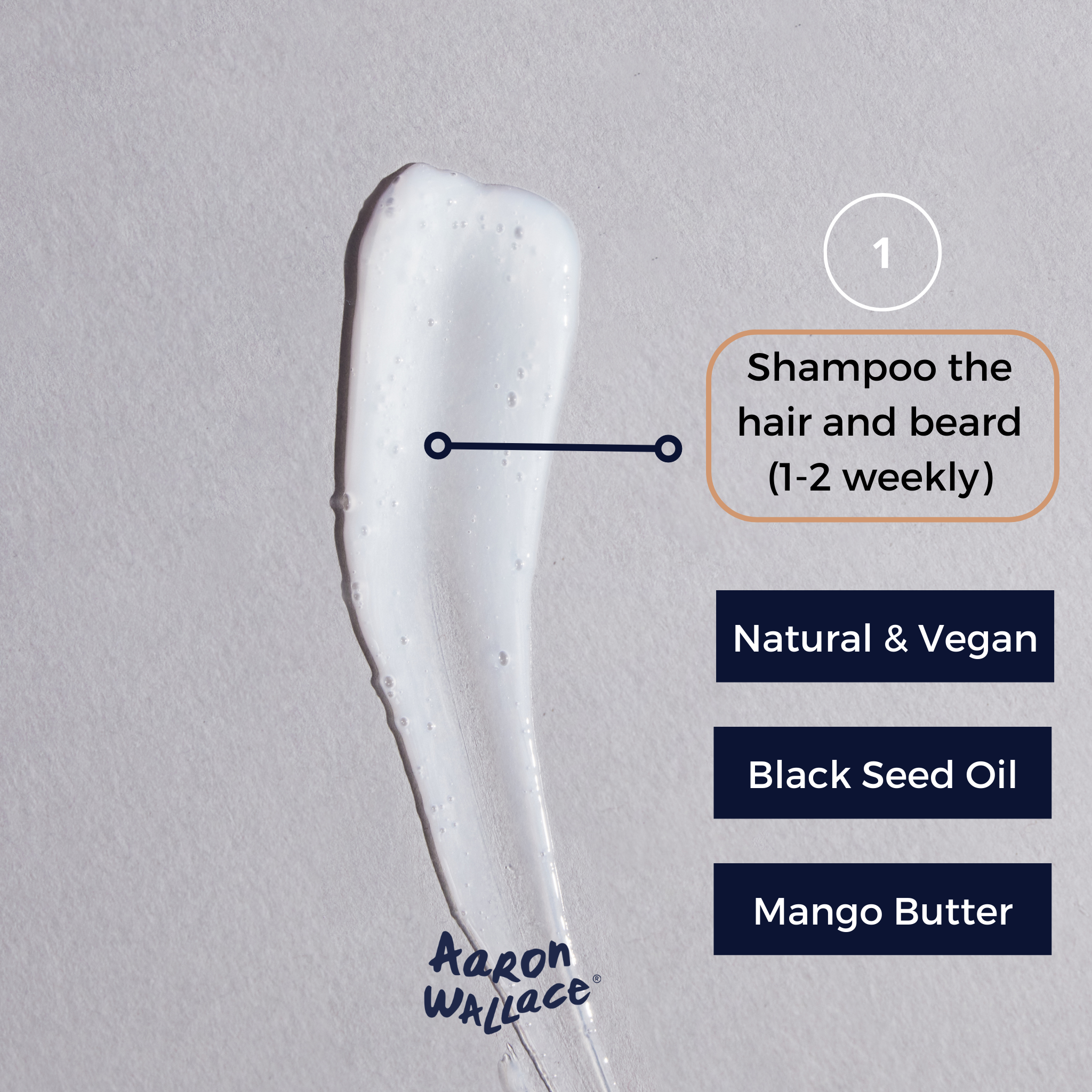 Hydrating Hair & Beard Shampoo (2 PACK)